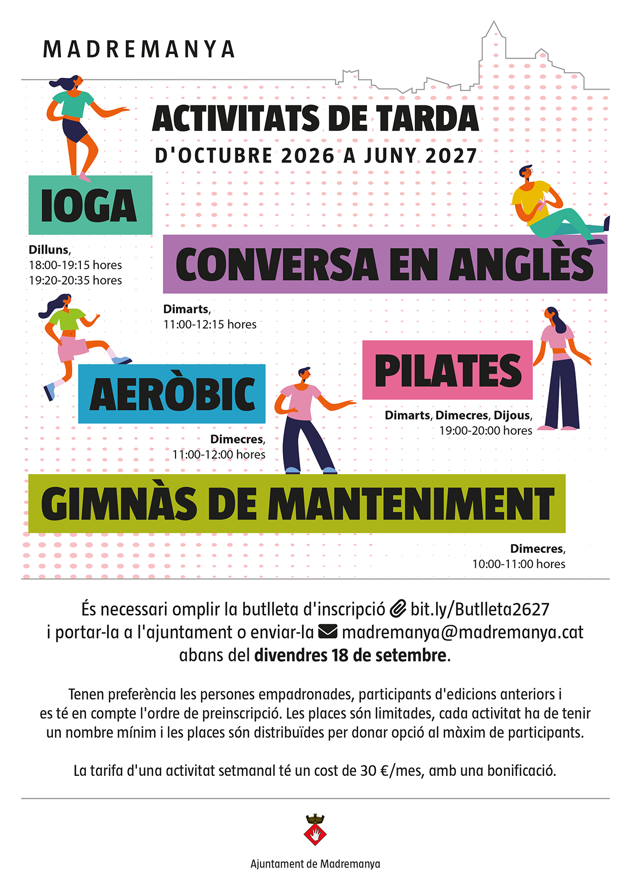 ACTIVITATS DE TARDA 2026-2027