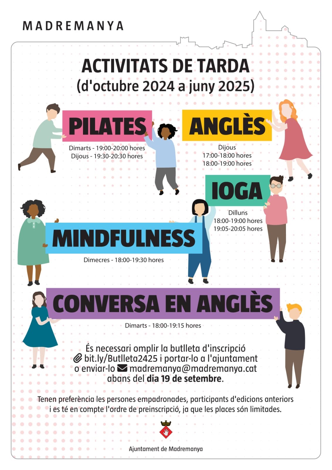 Activitats de tarda 2024-2025