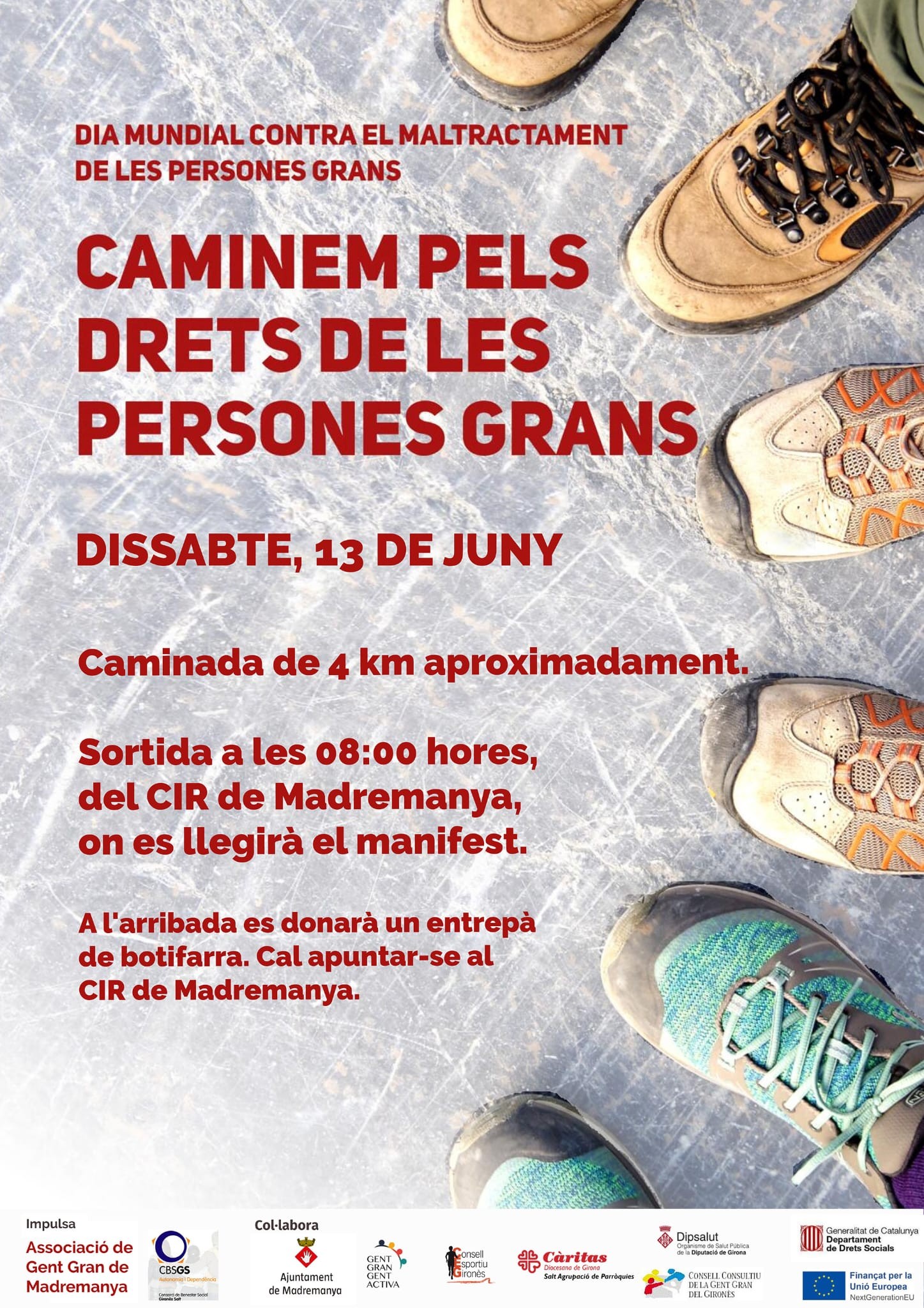 CAMINEM PELS DRETS DE LES PERSONES GRANS Madremanya