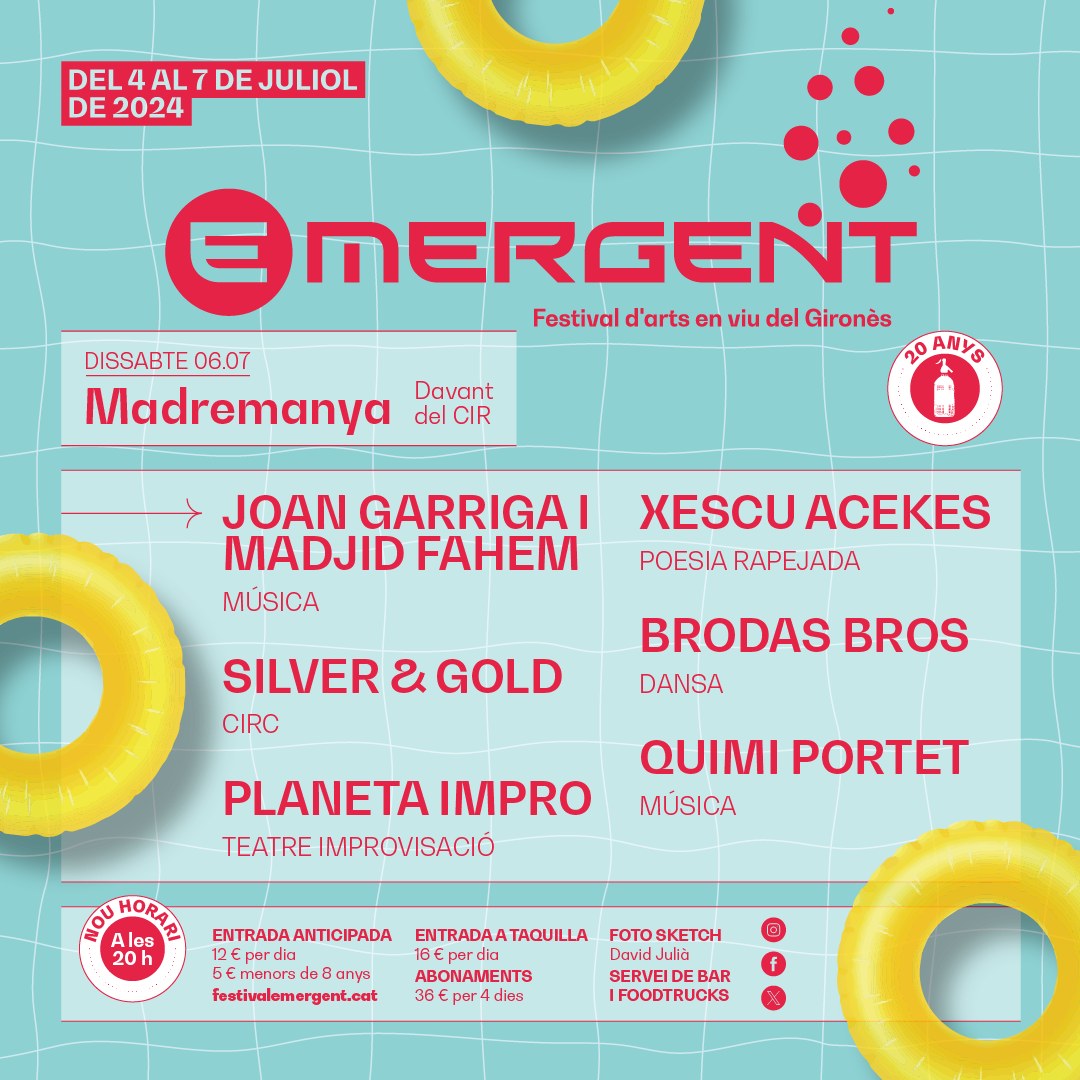 FESTIVAL EMERGENT A MADREMANYA 2024