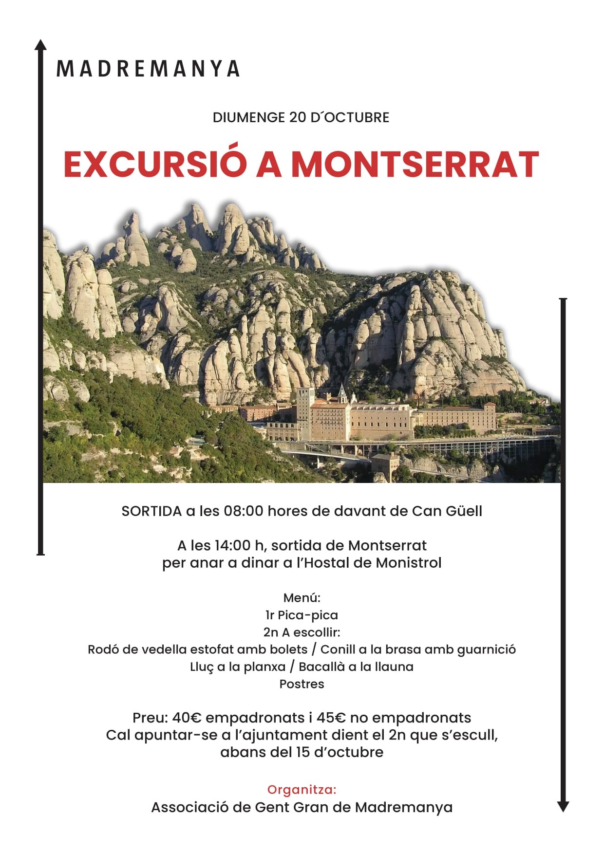 Excursió a Montserrat