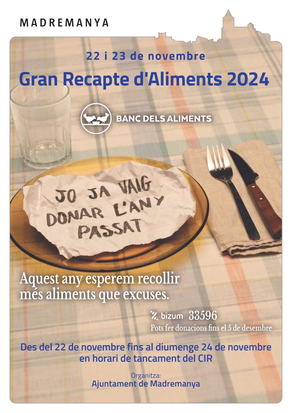 GRAN RECAPTE D’ALIMENTS 2024