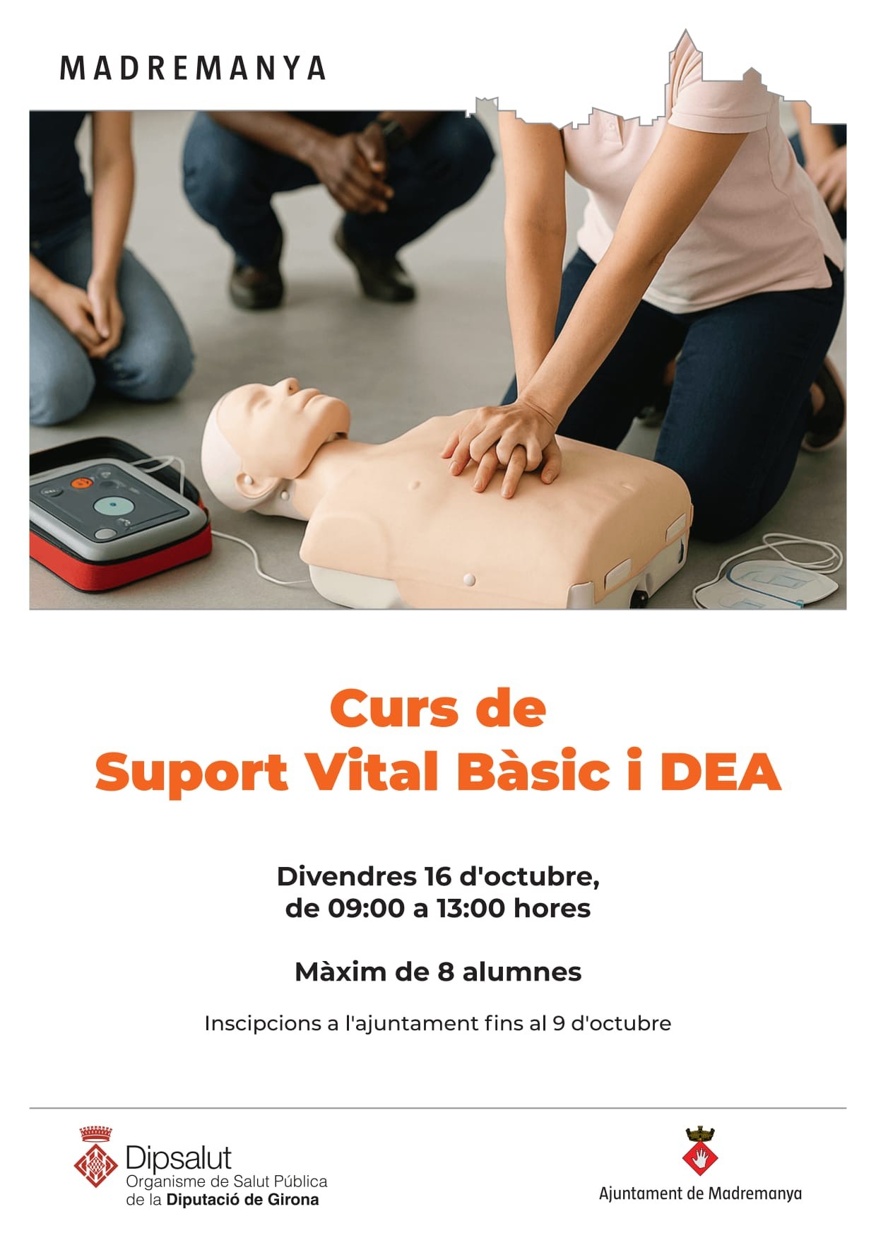 CURS DE SUPORT VITAL BÀSIC I DEA